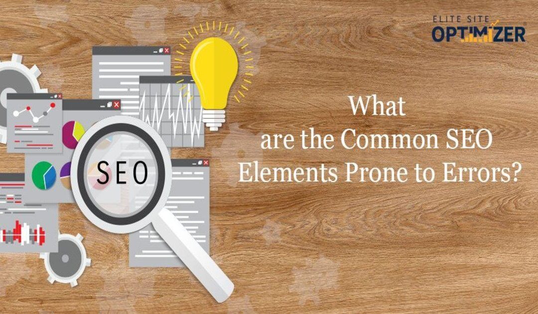 common seo elements prone to errors
