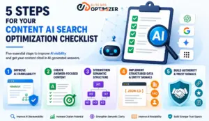 5 Steps for Your Content AI Search Optimization Checklist