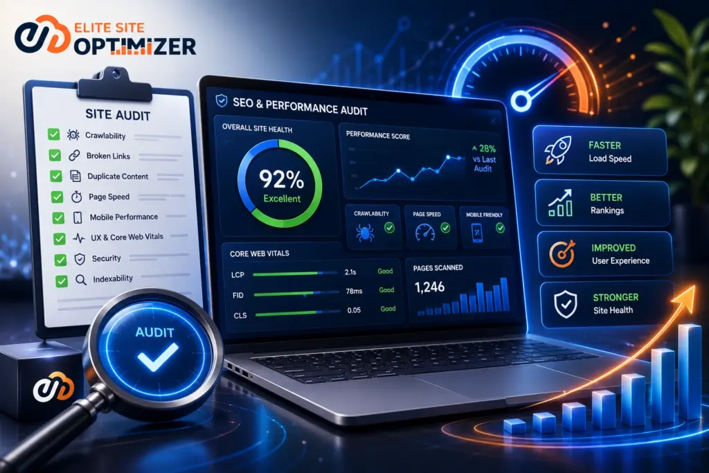 Providing Thorough SEO and Performance Audits AI Search Visibility | Elite Site Optimizer
