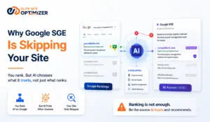 Why Google SGE Is Skipping Your Site and How to Improve Visibility